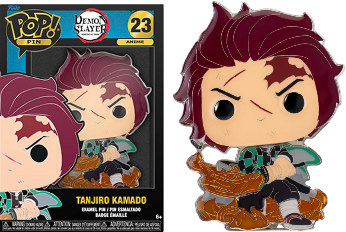 #23 Demon Slayer - Tanjiro Kamado - Funko Pop Pin!
