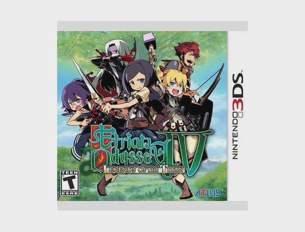 Etriah Odyssey IV Legend of the Titan - Nintendo 3DS