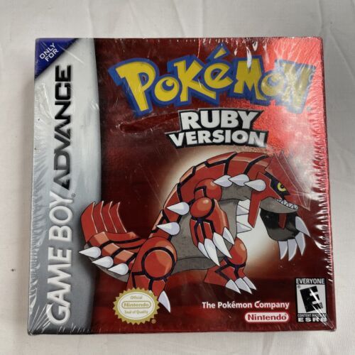 Pokemon Ruby - Game Boy Advance, Condition: New/Sealed