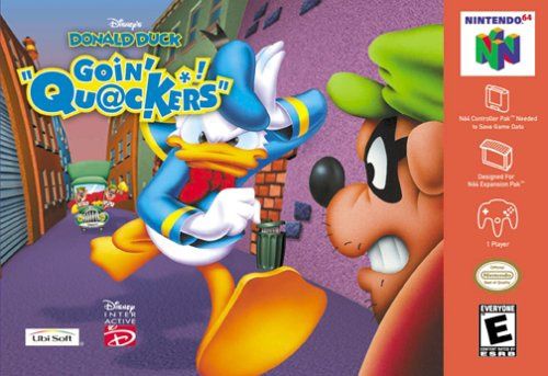 Donald Duck Goin&#39; &quot;Quackers&quot; - N64