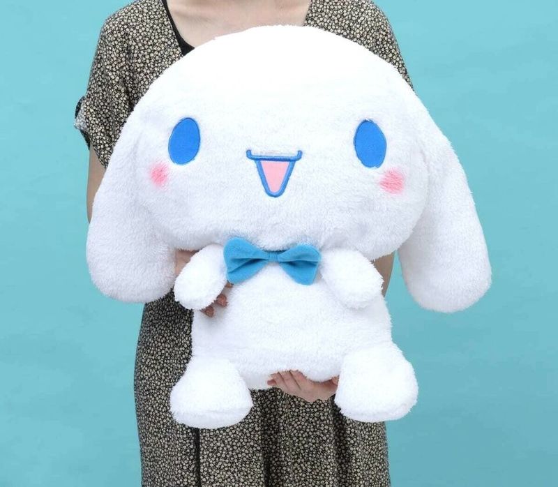 Sanrio Cinnamoroll Giga BIG Plush doll A bow tie
