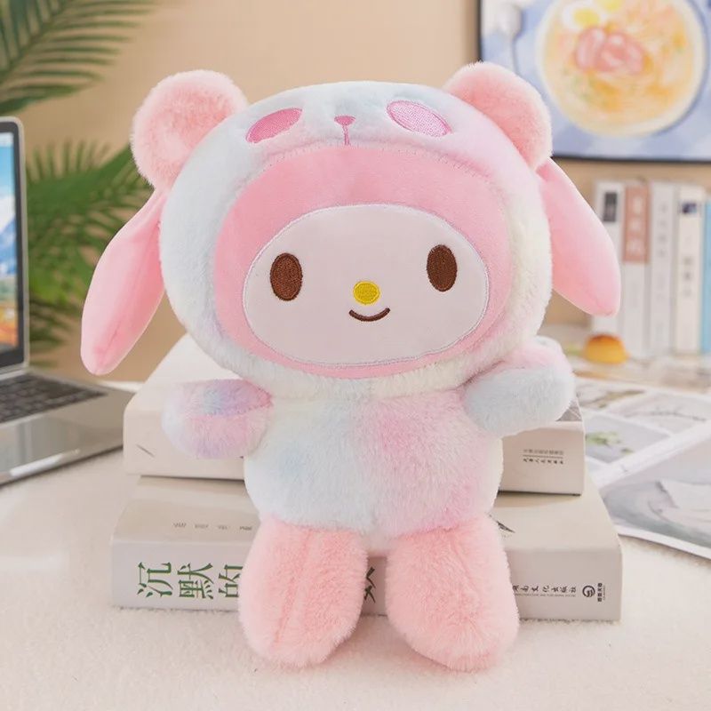 My Melody Without Whiskers in Tie Dye Costume Plush