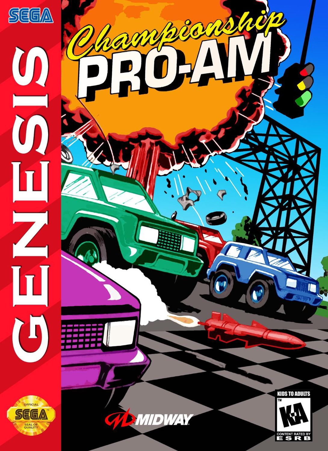 Championship Pro-Am - SEGA Genesis