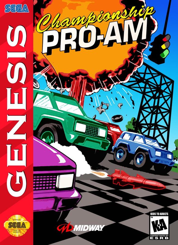 Championship Pro-Am - SEGA Genesis