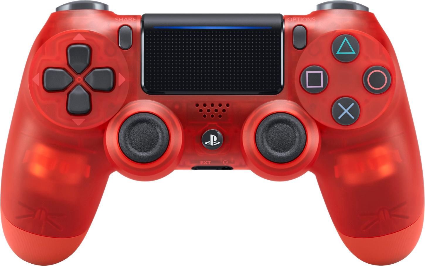 Red Crystal Dualshock 4 Playstation 4 Controller