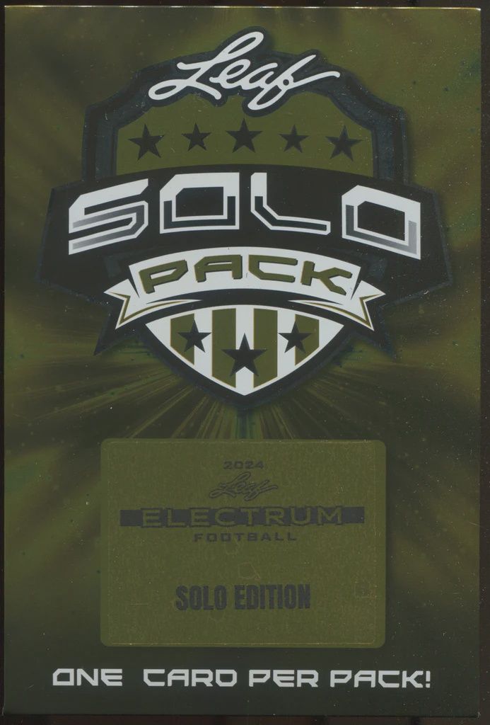 2024 Leaf Electrum Football Solo Edition Pack