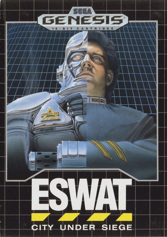 ESWAT City Under Siege - SEGA Genesis