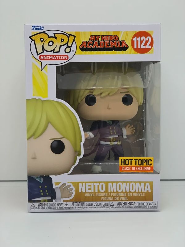 #1122 My Hero Academia - Neito Monoma - Hot Topic Class 1B Exclusive - Funko Pop!