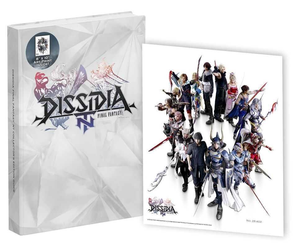 Dissidia Final Fantasy NT: Prima Collector&#39;s Edition Guide OnTimeBooks