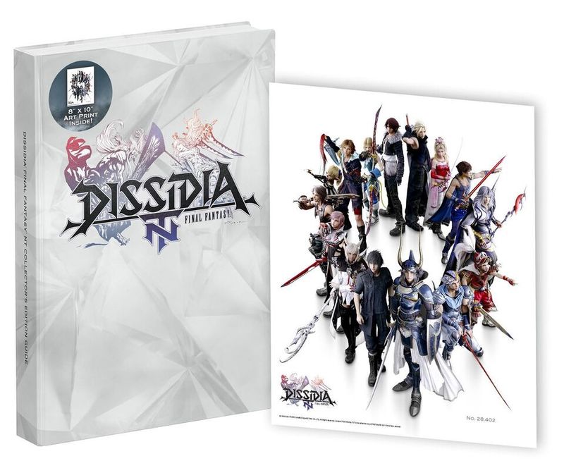 Dissidia Final Fantasy NT: Prima Collector&#39;s Edition Guide OnTimeBooks