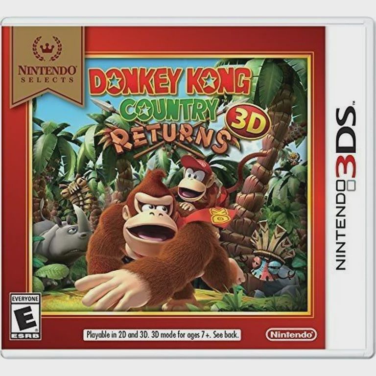 Donkey Kong Country Returns 3D - Nintendo 3DS