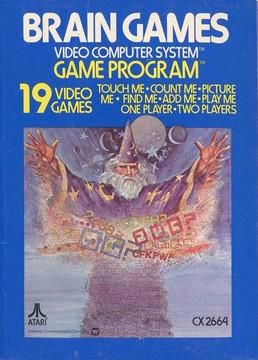 Brain Games - Atari 2600, Condition: New/Sealed