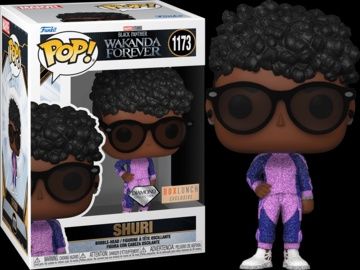 #1173 Black Panther - Wakanda Forever - Shuri [Diamon Collection] [Box Lunch Exclusive] Funko Pop!