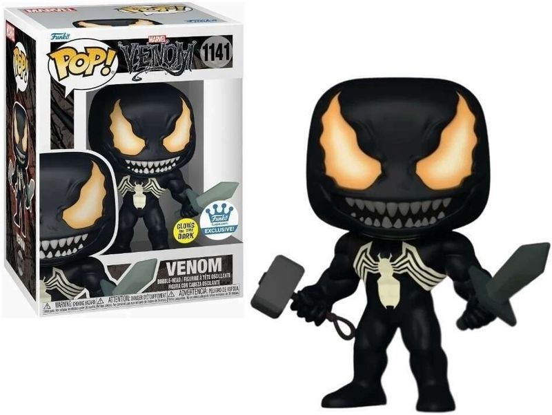#1141 Marvel Venom - Venom (Glow in the Dark) - Funko Exclusive - Funko Pop!