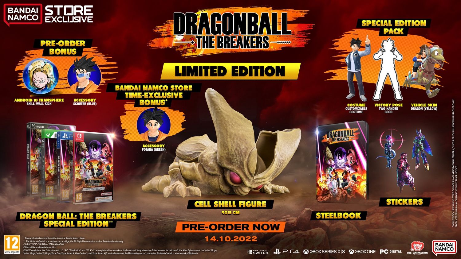 Dragon Ball: The Breakers (Special Edition) (Limited Edition) - PS4