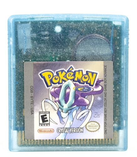 Pokemon Crystal - Game Boy Color, Condition: Loose