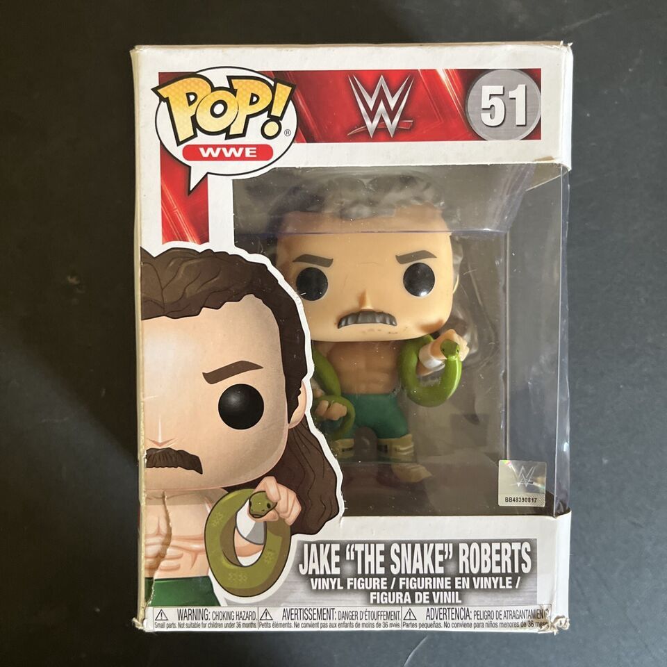#51 - WWE - Jake &quot;The Snake&quot; Roberts - Funko Pop