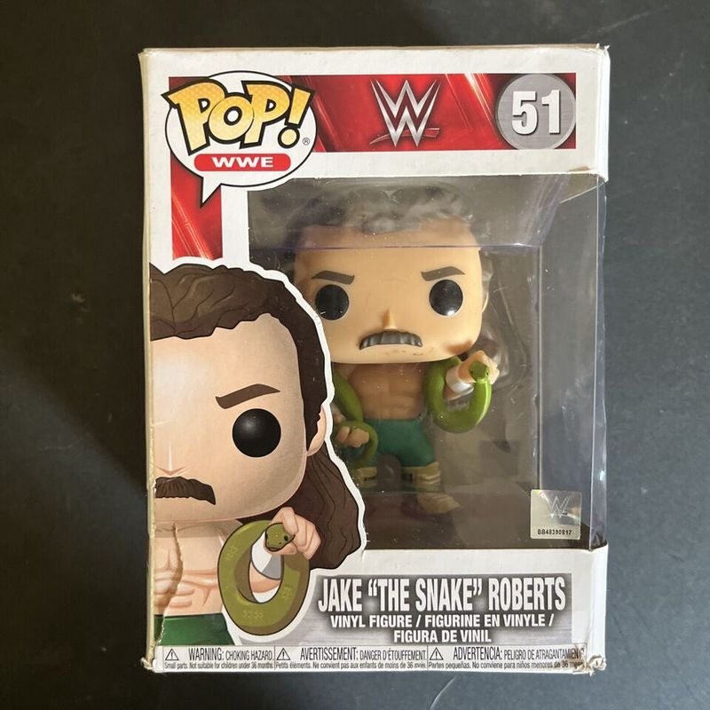 #51 - WWE - Jake &quot;The Snake&quot; Roberts - Funko Pop