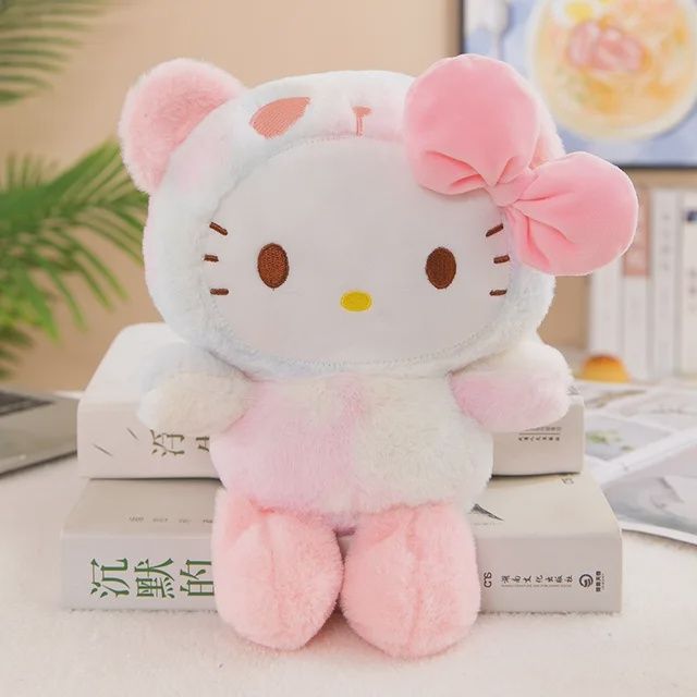 Hello Kitty With Whiskers In Tie Dye Costume Plush