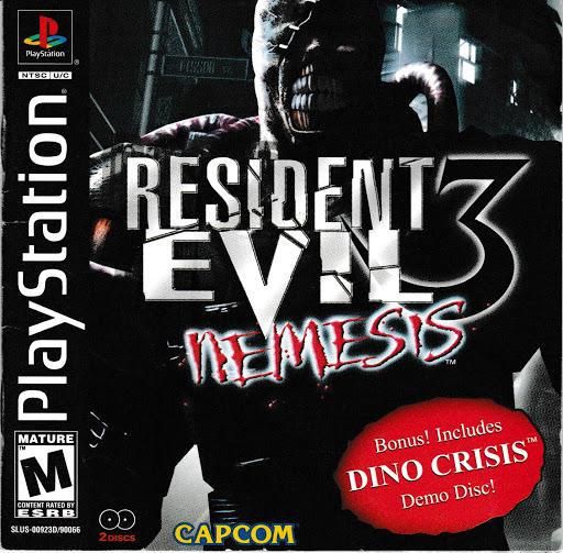 Resident Evil 3 Nemesis [Dino Crisis Demo Disc] - PlayStation 1