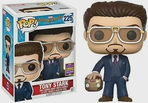 #225 - Marvel - Tony Stark (Holding Helmet) - Funko Pop