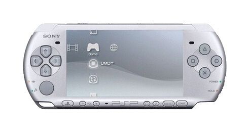 PSP 3000 Silver Model0