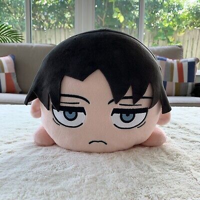 Attack on Titan - Final Chibi Jumbo Lie Down Plush Doll - Levi Ackerman