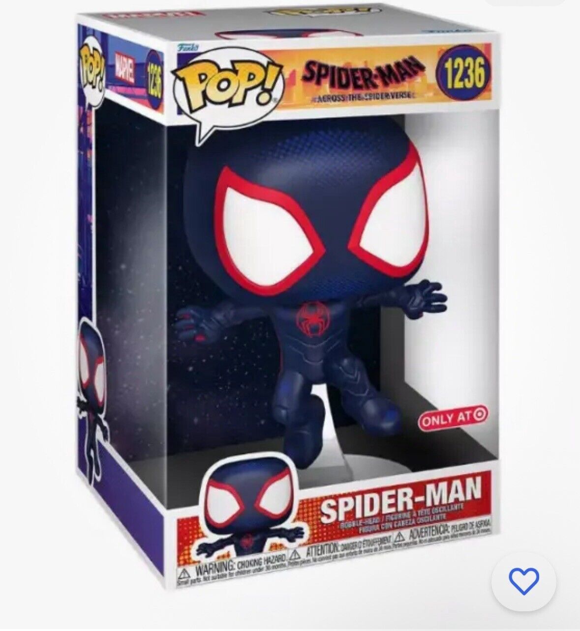 #1236 Spider-Man Across The Spiderverse - Spider-Man [Target Exclusive] Funko Pop