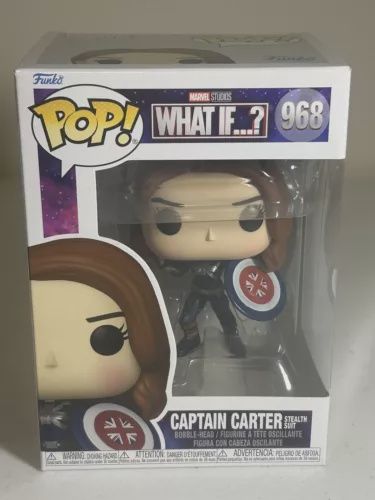 #968 Captain Carter Stealth Suit - What If... - Funko Pop!