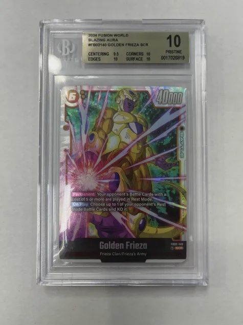 BGS 10 - 2024 Fusion World - Blazing Aura - #FB02140 Golden Frieza SCR (#0017026819)