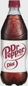 Diet Dr. Pepper 16.9 oz Bottle