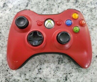Red Xbox 360 OEM Wireless Controller