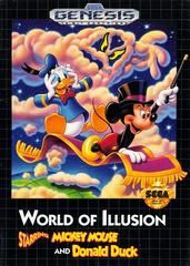 World of Illusion "Starring Mickey Mouse &amp; Donald Duck" - GENESIS