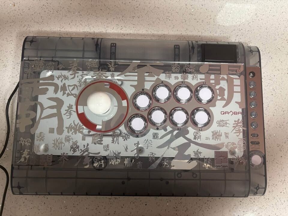 Qanba Crystal Joystick - PlayStation 4/PlayStation 3/PC USB Fight Stick