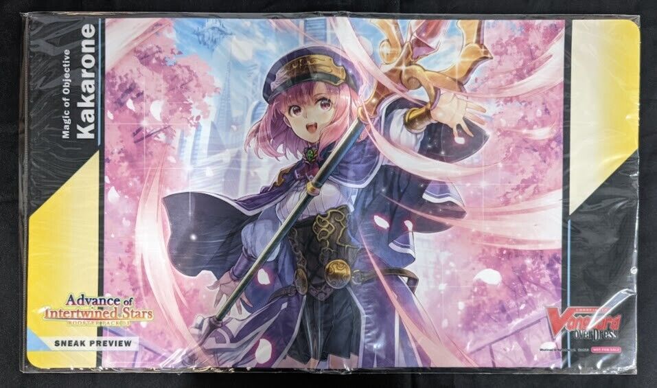 Cardfight Vanguard D-BT03 Advance Of Intertwined Stars Kakarone Playmat