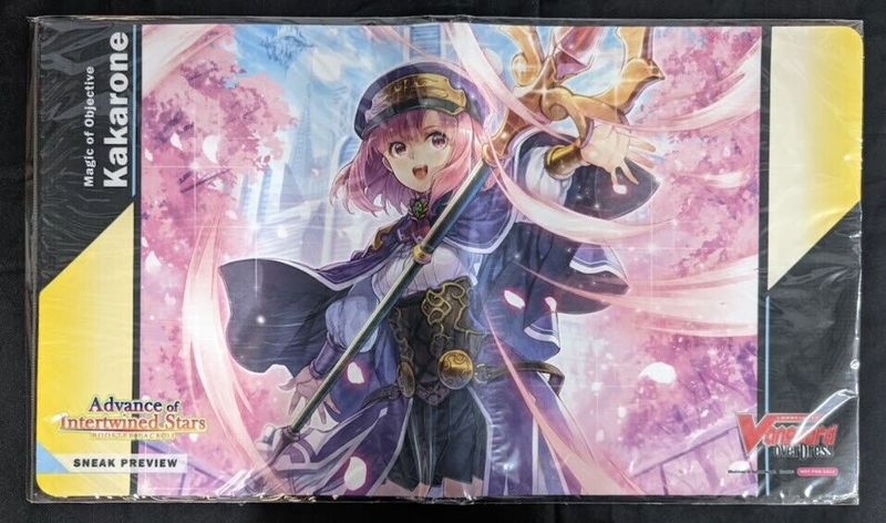 Cardfight Vanguard D-BT03 Advance Of Intertwined Stars Kakarone Playmat