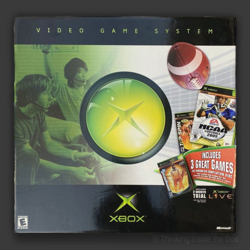 Original Xbox System [Top Spin NCAA Bundle] Console