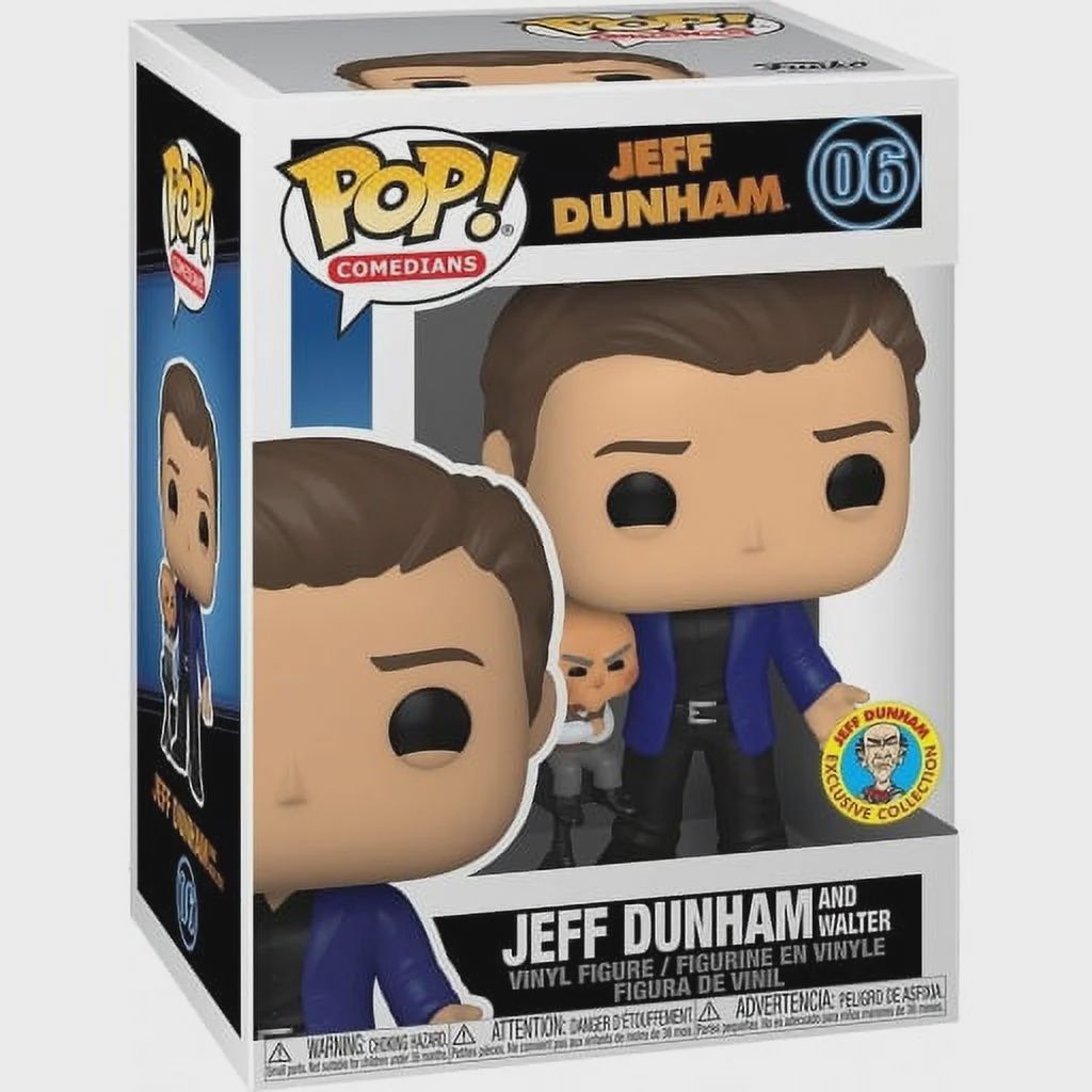 Pop! #06 Jeff Dunham - Jeff Dunham And Walter (Excl) Funko Pop!
