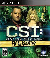 CSI: Crime Scene Investigation Fatal Conspiracy - PS3