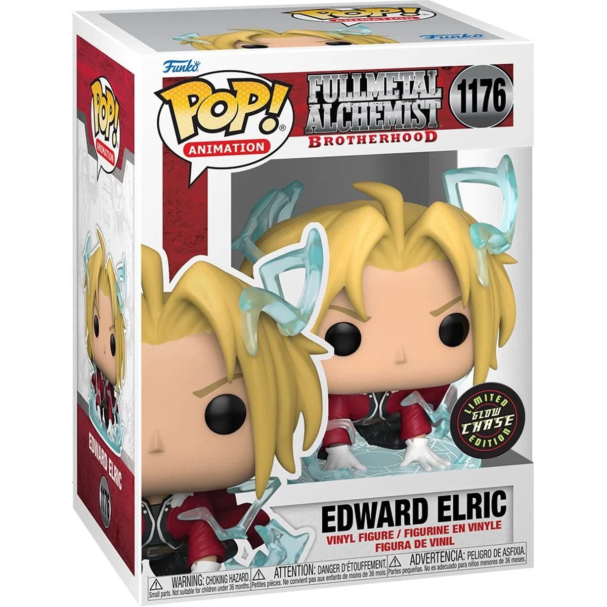 #1176 - Full Metal Alchemist Brotherhood - Edward Elric [Glow Chase Edition] - Funko Pop