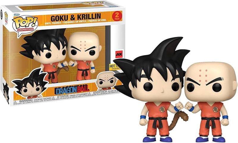 #2-Pack - Dragon Ball - Goku &amp; Krillin [Anime Expo &amp; Hot Topic Exclusive] - Funko Pop
