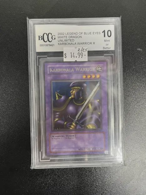 BCCG 10 - 2002 Legends of Blue Eyes White Dragon - Unlimted - Karbonala Warrior R (00010878421)