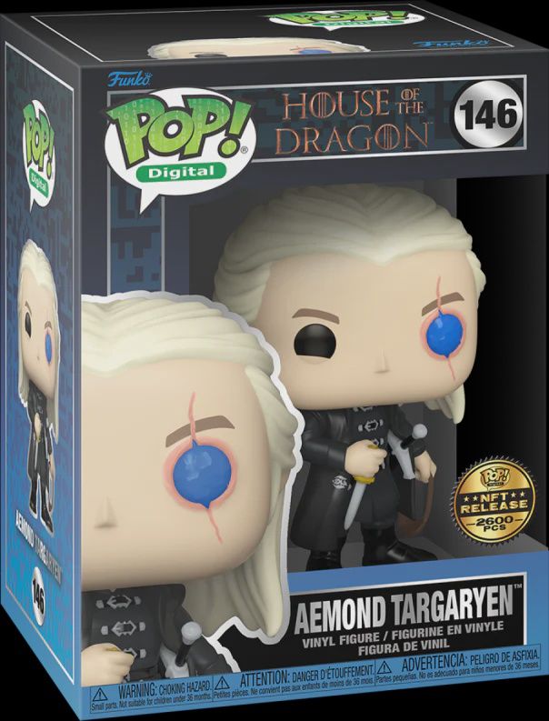 #146 - House Of The Dragon - Aemond Targaryen [NFT Release] - Funko Pop
