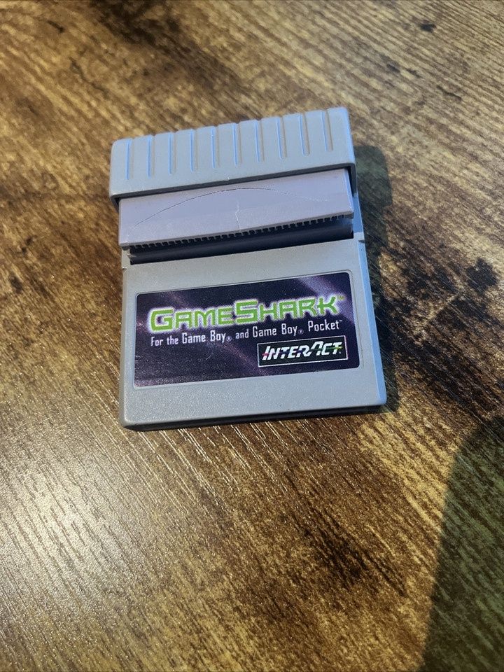 Interact Gameboy Pocket Color GameShark Video Game Cheat Code Cartridge