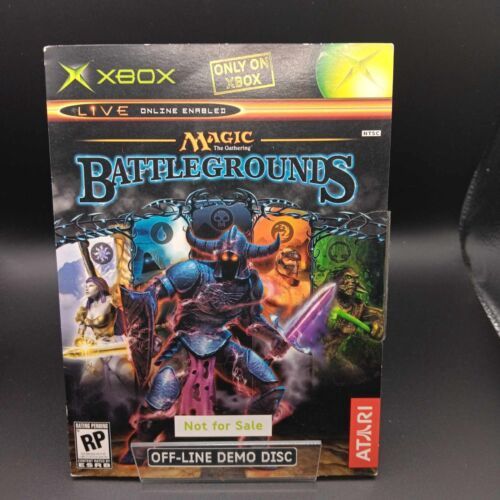 Magic The Gathering: Battlegrounds (Xbox, 2003) Not for Sale OFF-LINE DEMO DISC