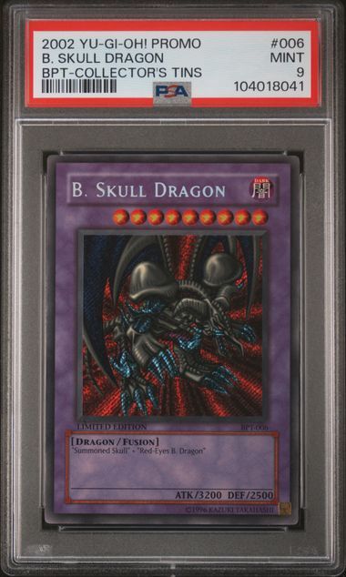 PSA 9 - 2002 Yu-Gi-Oh! Promo B. Skull Dragon BPT- Collector's Tins(104018041)