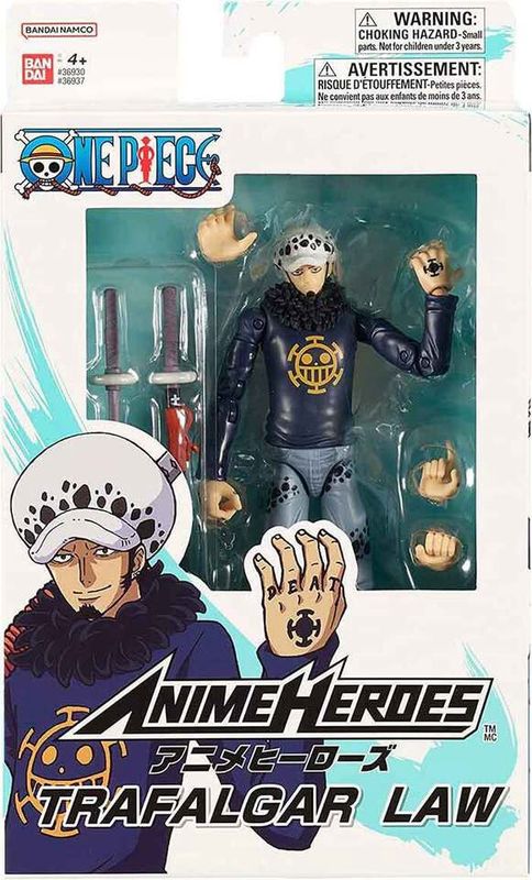 Anime Heroes: Trafalgar Law Figure - Bandai