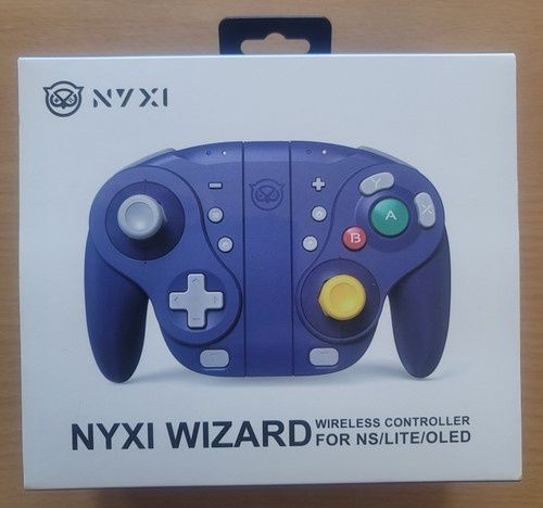 NYXI Gamecube Controller Wireless Joy-Cons - Indigo