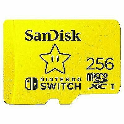 SanDisk Micro SD Card Memory  256GB Nintendo Switch