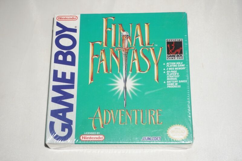 Final Fantasy Adventure - GameBoy, Condition: New/Sealed